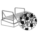 Stützen für Schnittblumen-Drahtgeflechte