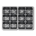 Kulturschale 12 (2x6) Mulden