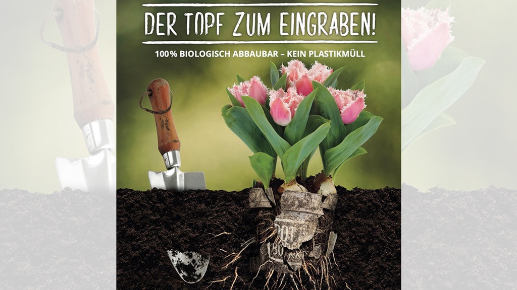 Pflanztopf POTT aus Naturfaser 12 x 10 cm