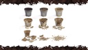 Pflanztopf POTT aus Naturfaser 12 x 10 cm