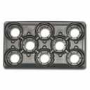 Starlet-Tray 8 Mulden, Topfmass 13 cm