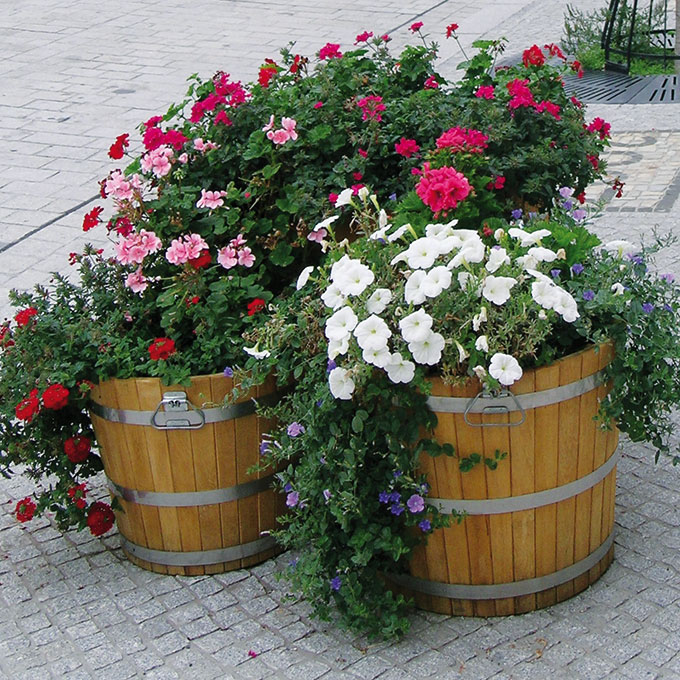 Pflanzenkübel Eiche ø 30 cm