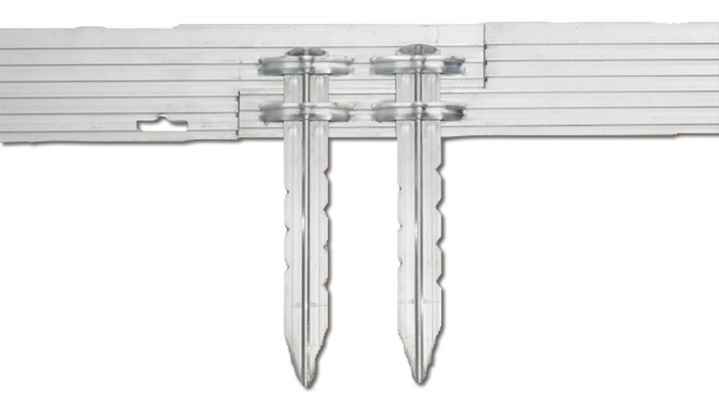 Erdspiess Aluminium braun