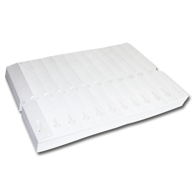TYVEK®-Schlaufenetiketten weiss, 220 x 25.50 mm, Pack à 1'000 Etiketten
