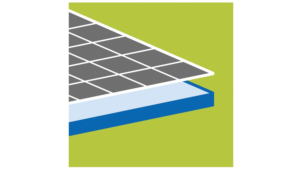 Bewässerungsmatte VIVAPLUS, 400 g/m², 3-lagig, 50 m lang, 200 cm breit