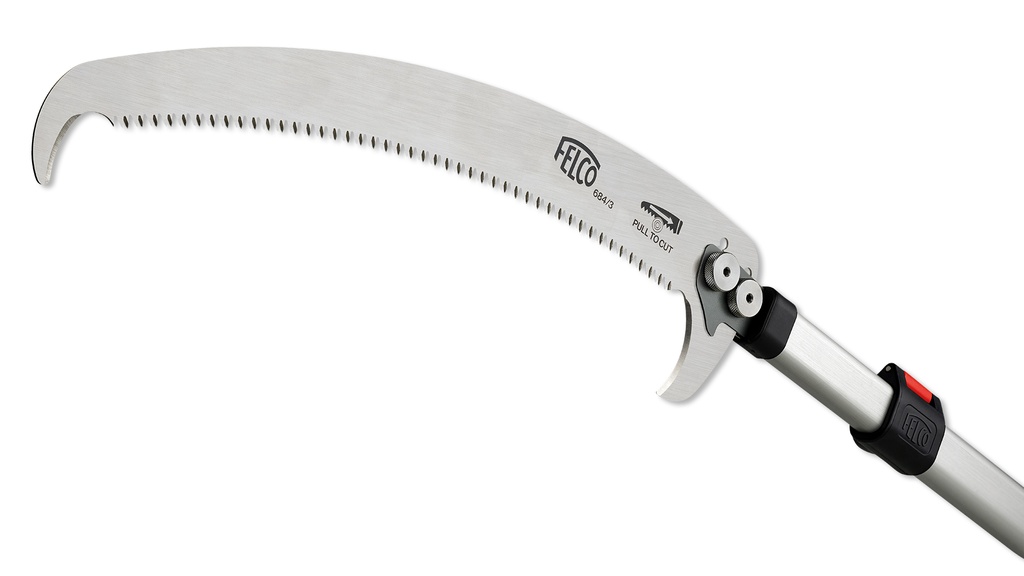 Teleskopsäge FELCO 684, 4-teilig, Blattlänge 39 cm, Länge 230-640 cm