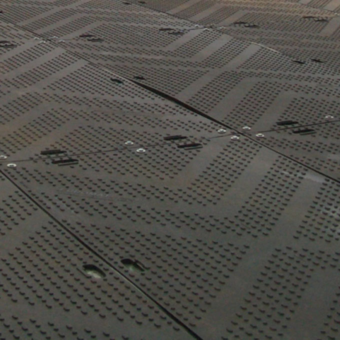 Bodenschutzplatte EUROMAT® 120x240 cm, 14 mm dick