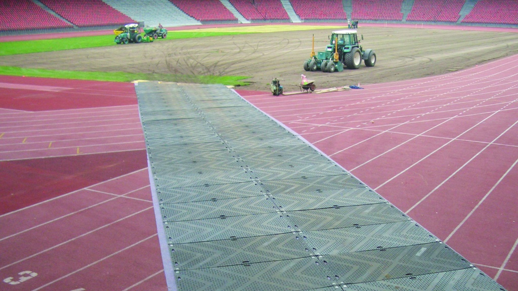 Bodenschutzplatte EUROMAT® 120x240 cm, 14 mm dick