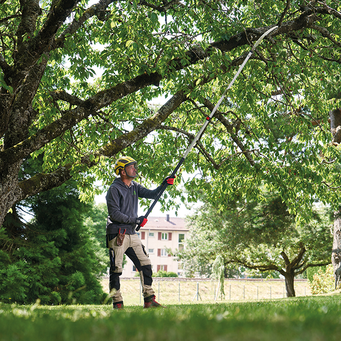Teleskopsäge FELCO 682, 2-teilig, Blattlänge 33 cm, Länge 207-340 cm