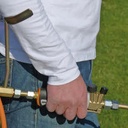 Tragbares Abflammgerät (thermischer Unkrautvernichter), 160 mm Arbeitsbreite