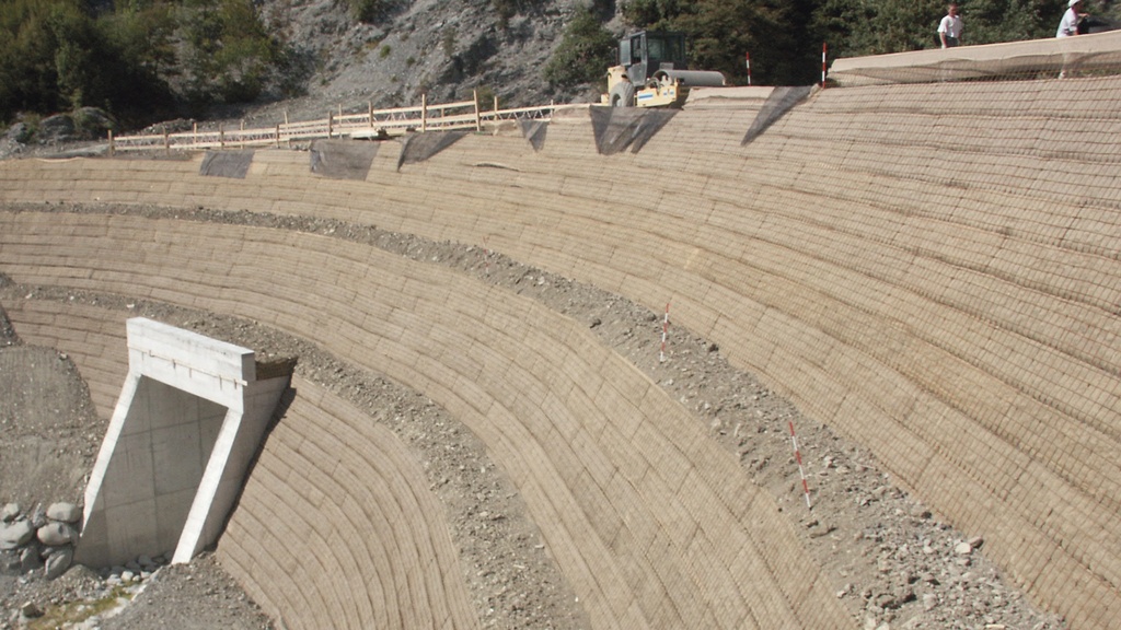 Stabilisierungsgitter 225 g/m2, 100 m lang, 390 cm breit