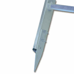 Landwirtschaftsspitze für Alu-Leitern, unmontiert