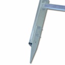 Landwirtschaftsspitze für Alu-Leitern, unmontiert