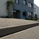Bordsteinrampe aus Gummigranulat