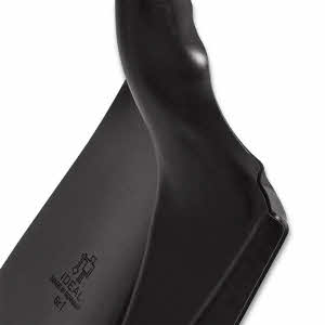 Spatenschaufel IDEAL mit Wellenschliff und Fiberglas-Stiel, Blattgrösse 30x22 cm