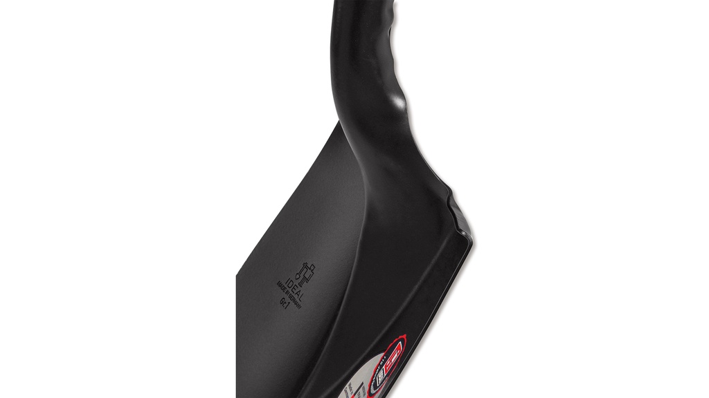 Spatenschaufel IDEAL mit Wellenschliff und Fiberglas-Stiel, Blattgrösse 30x22 cm