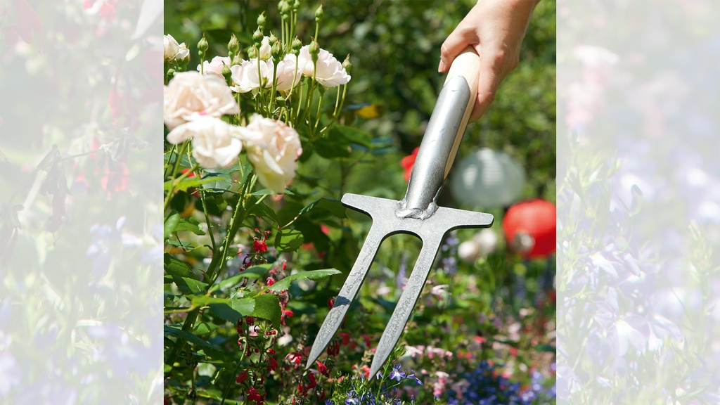 Rosengabel handgeschmiedet