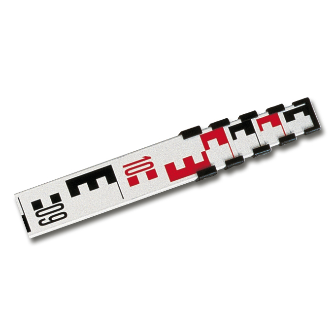 208.760_Teleskopnivellierlatte Aluminium, Messbereich 119-400 cm