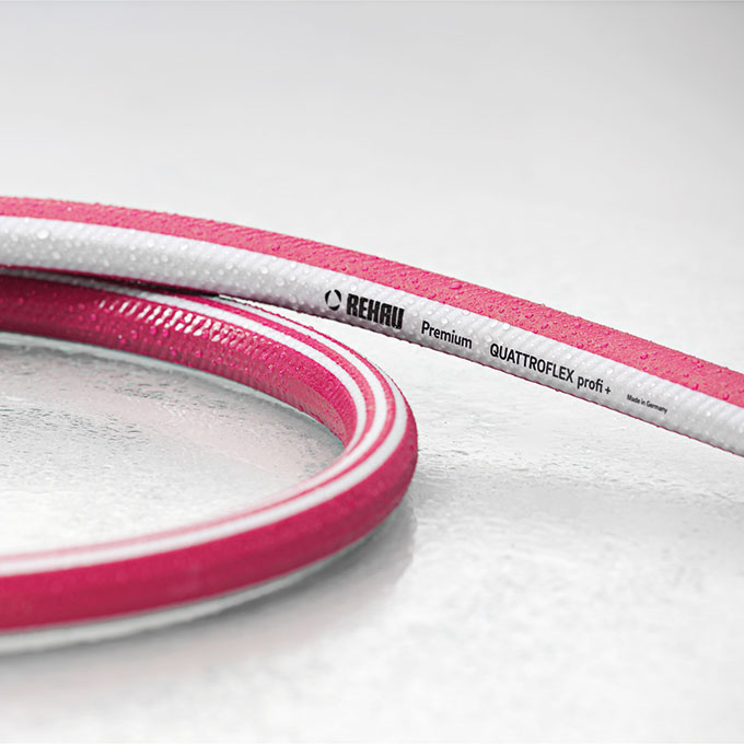 150.160_Gummischlauch QUATTROFLEX PROFI 16x3.5 mm, Rolle à 40 m