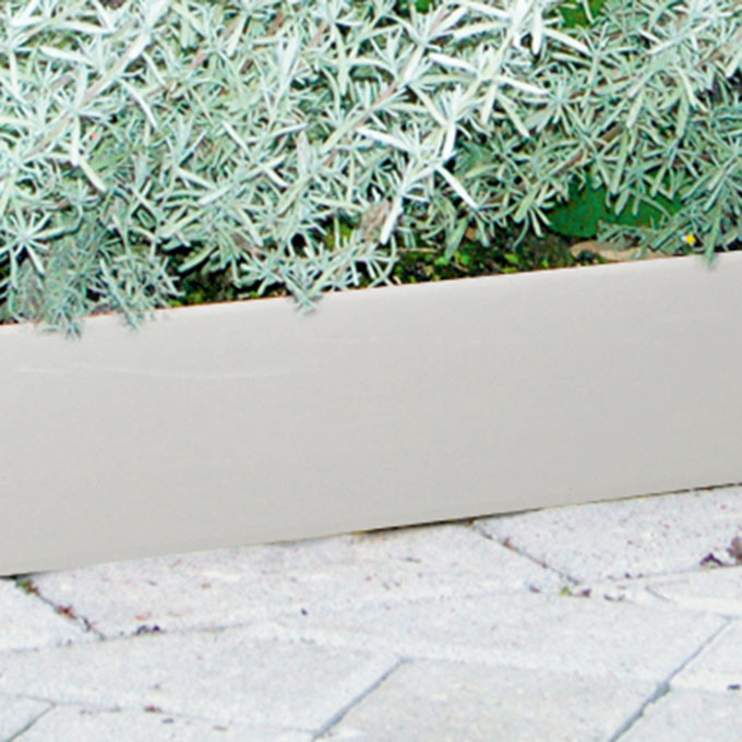 Randbegrenzung Edelstahl 2 mm x 10.2 cm