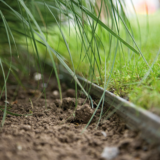 Randbegrenzung Aluminium silber 3.2 mm x 10.2 cm