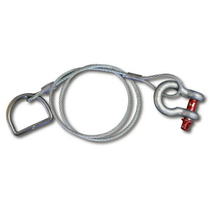 Wurzelballenverankerung mit Schäkel, Baumhöhe 2-4 m