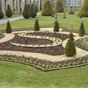 Randbegrenzung Stahl feste Zacken, rostig, 1.6 mm x 10 cm, 100 cm lang