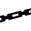 Baumbinder (Kettenbinder) No. 5, schwarz, 25.4x3.8 mm, Rolle à 25 m