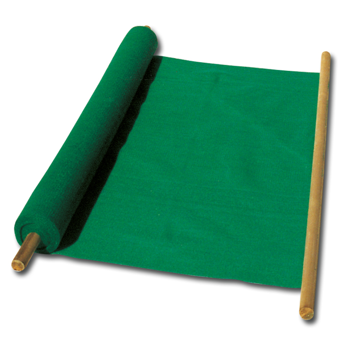 Lattes de bordure demi-rondes, monté, longueur 180 cm, ø 40 mm