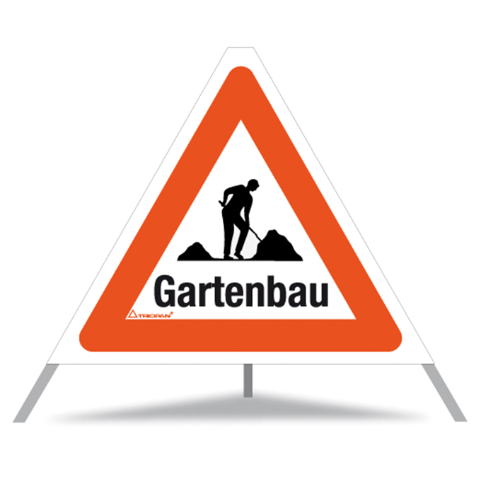 Signal pliable TRIOPAN, signal 1.14 «Gartenbau», qualité normale, grandeur 60 cm