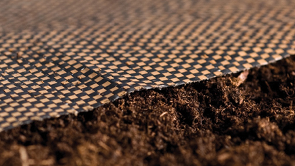 Bio-Bändchengewebe DURACOVER, 130 g/m², 100 m, 100 cm breit