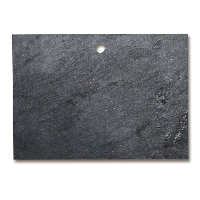 Ardoise rectangulaire perforée Ø 7 mm, 70 x 50 mm