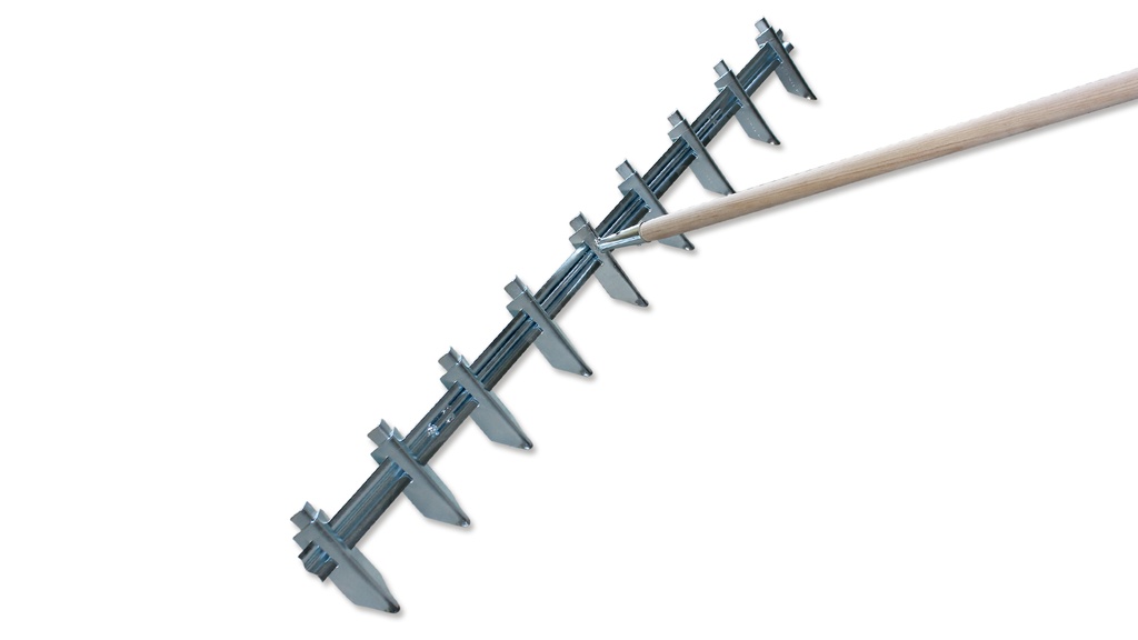 Outil pour rainurer pour semence 9 dents