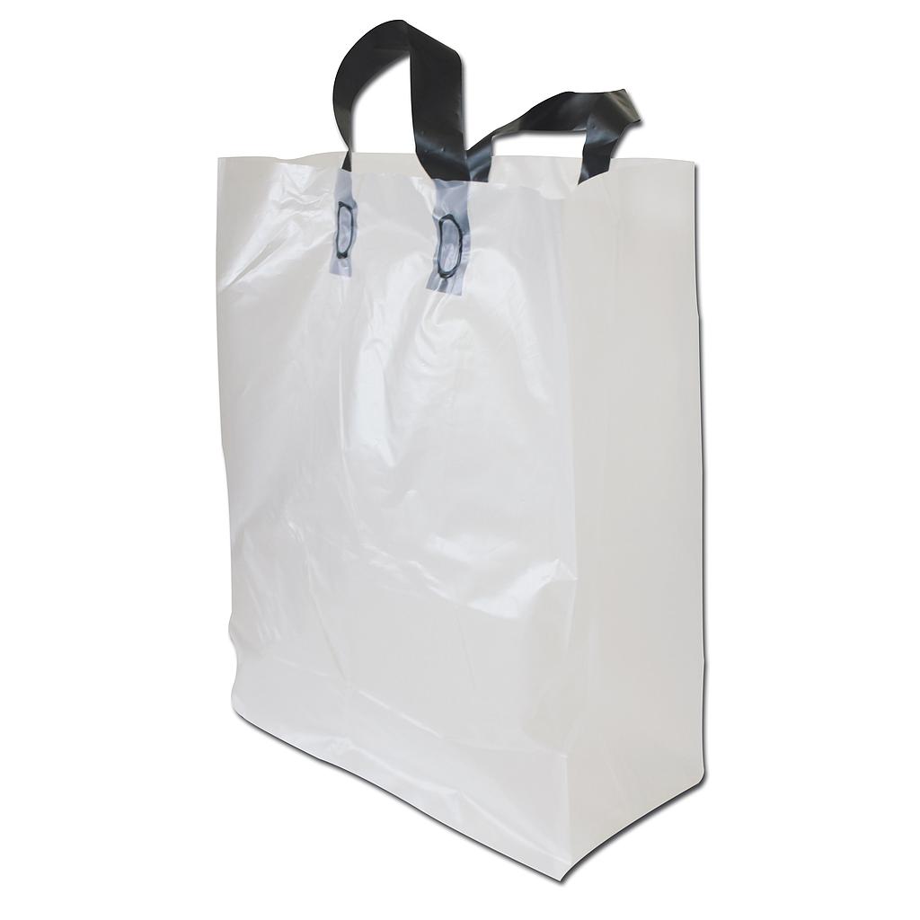 Sac «Polyshop» polyéthylen 60 my semi-transparent, 32/17 x 41 cm, 400 pièces