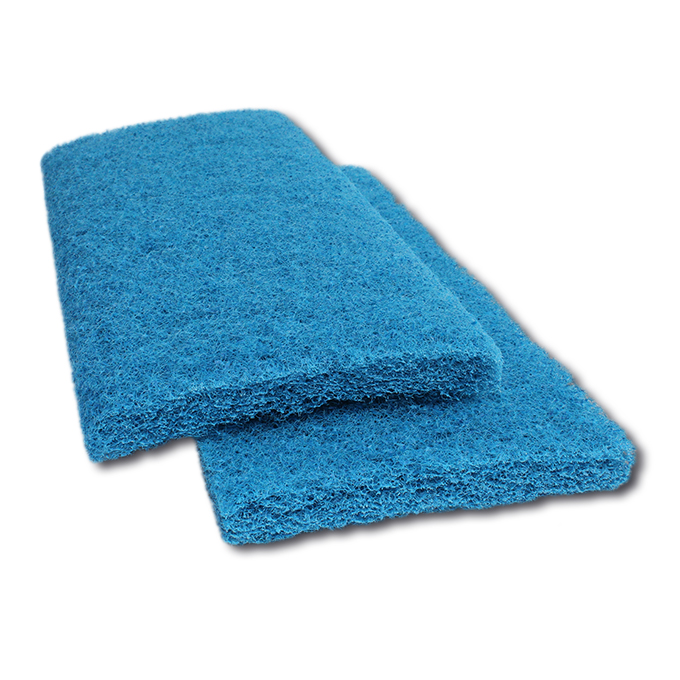 Scheurpad 115 x 255 x 25 mm blau, 10 Stück