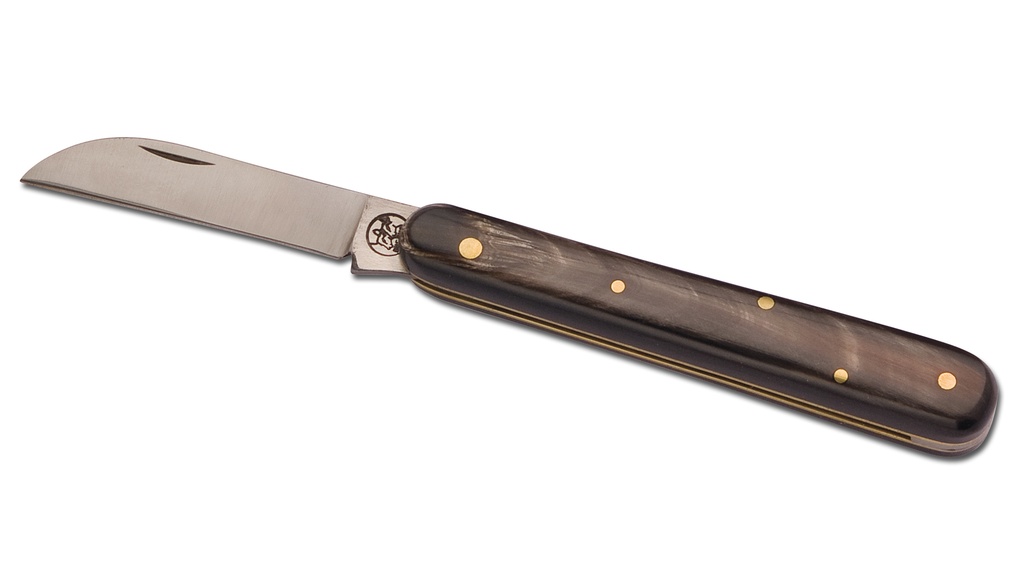 Couteau greffoir noire, longueur 10.5 cm