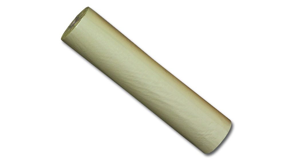 Blumenpapier 30 g/m2, creme dunkel, 75 cm breit