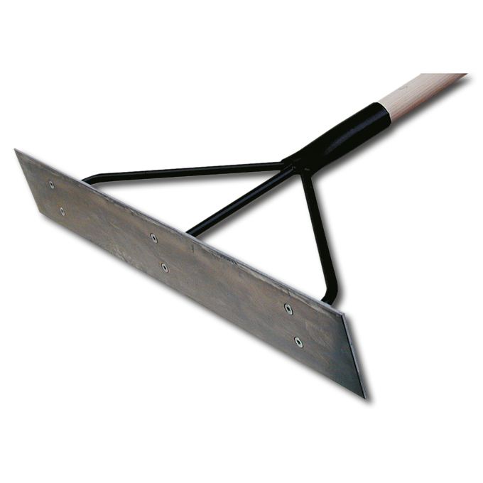 Rablet à goudron plat, largeur 60 cm, avec manche 170 cm
