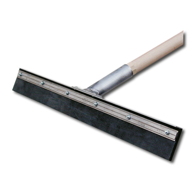 Gummiwischer 45 cm breit, mit Stiel 170 cm