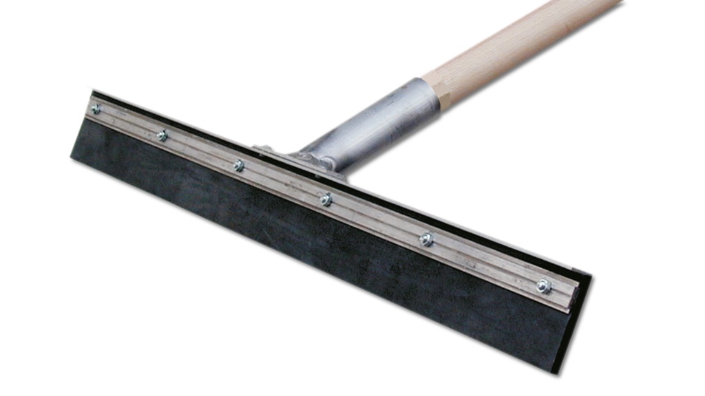 Rablet de caoutchouc, largeur 45 cm, avec manche 170 cm