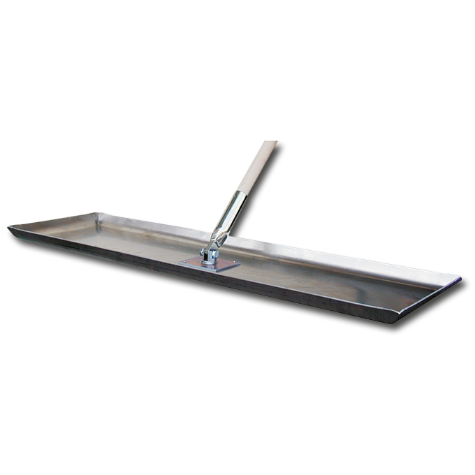 Betonschieber, Grösse 63 x 30 cm, mit Stiel 220 cm