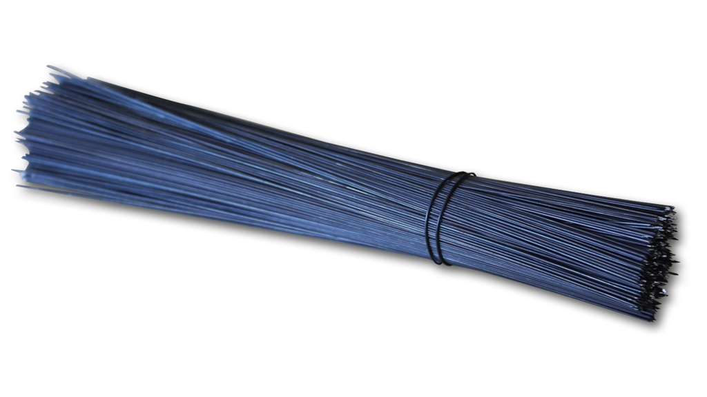 Blumendraht blau-geglüht, 1.6 mm x 40 cm, Bund à 2.5 kg