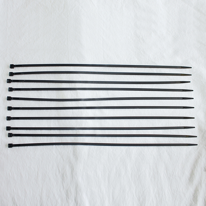 Kabelbinder 360 x 4.8 mm, schwarz, Pack à 100 Stück