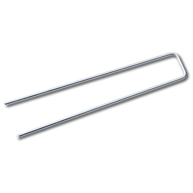 Agraffe U-förmig verzinkt 23 x 3 x 23 cm, 250 Stück