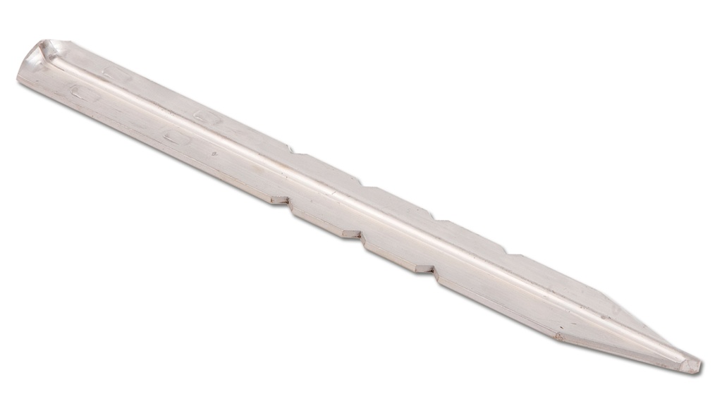 Erdspiess Aluminium silber