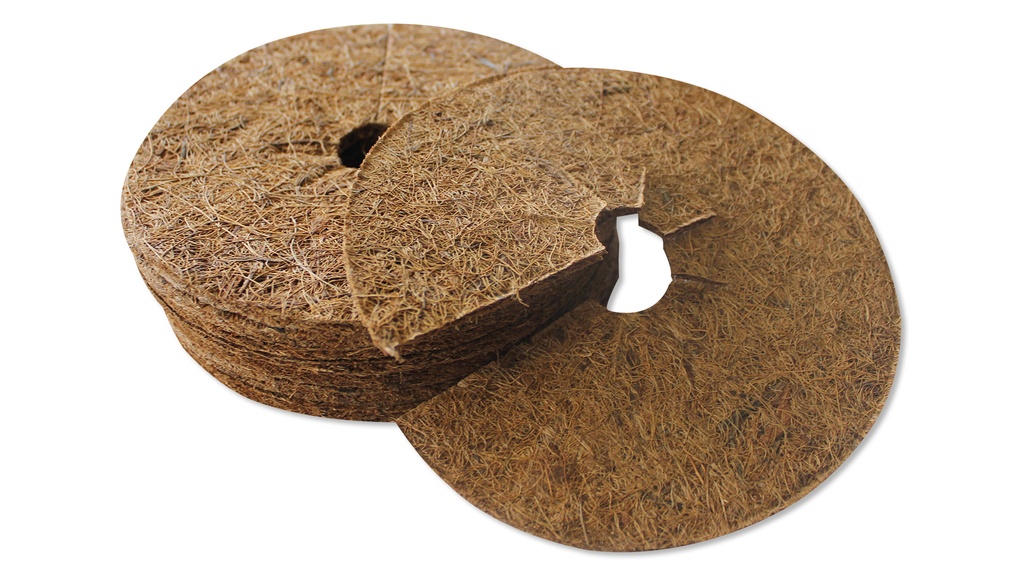 Disque de mulch 850 g/m2, Ø 19 cm
