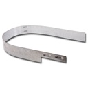 Randbegrenzung Stahl verzinkt, Höhe 15.2 cm, Dicke 3 mm