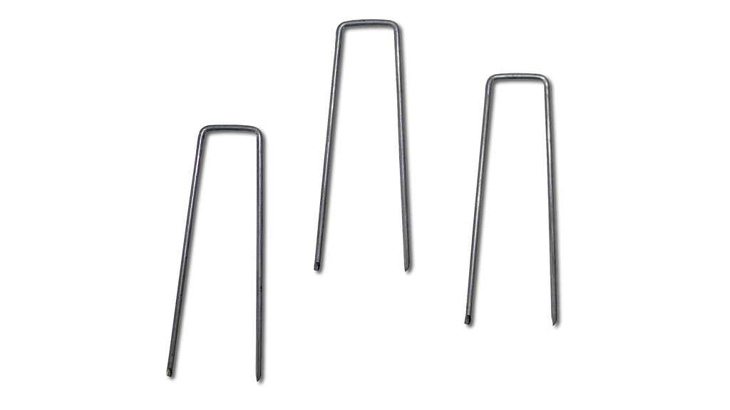 Agrafe pour fleurs, 1.1 x 35 x 15 mm, carton de 1 kg