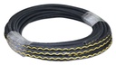 Gummischlauch GOLDSCHLANGE 25 x 4.5 mm, Rolle à 40 m