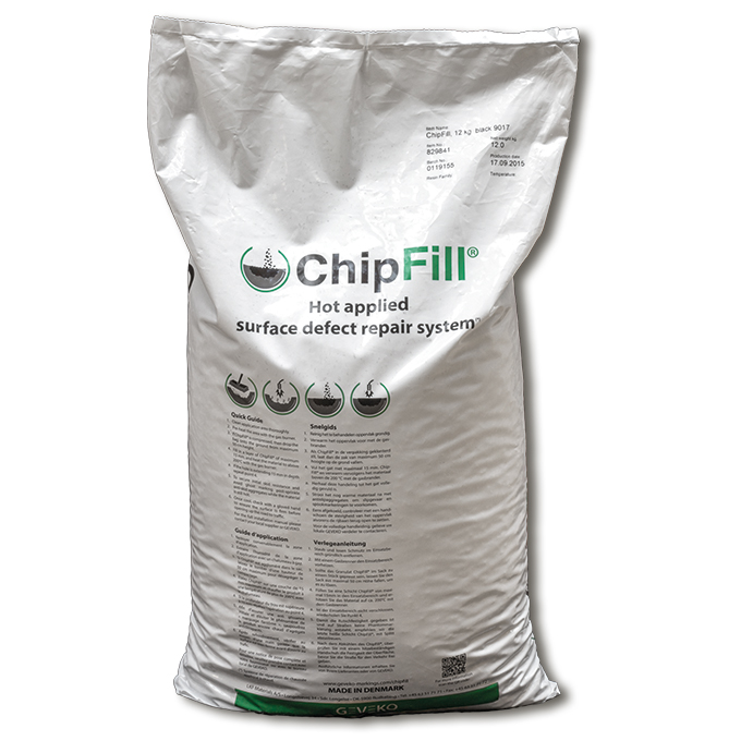 Matériau thermoplastique ChipFill, sac de 12 kg